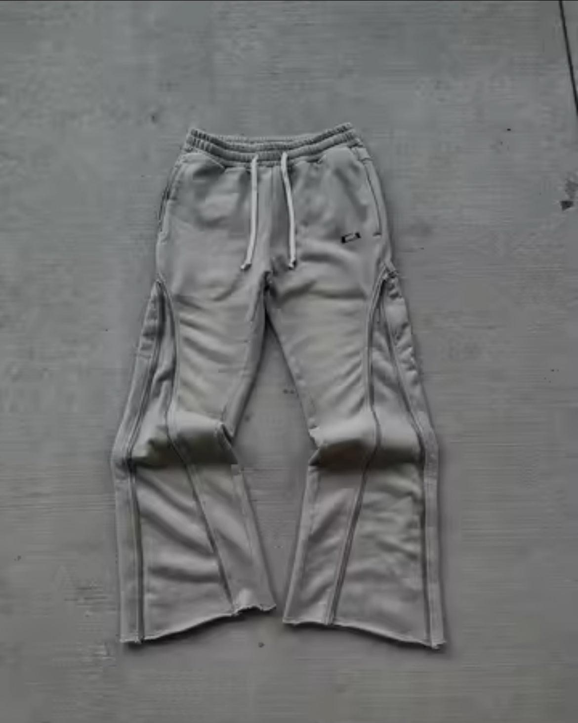 Stacked Zipper Pants