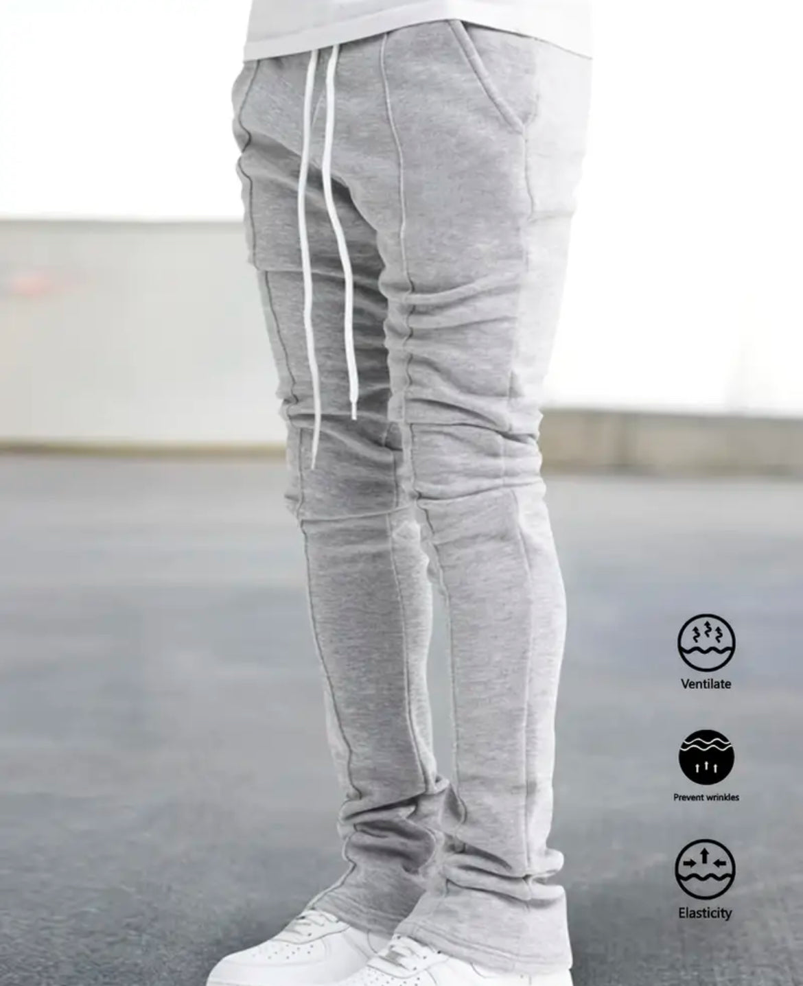 Variation Stacked Pants